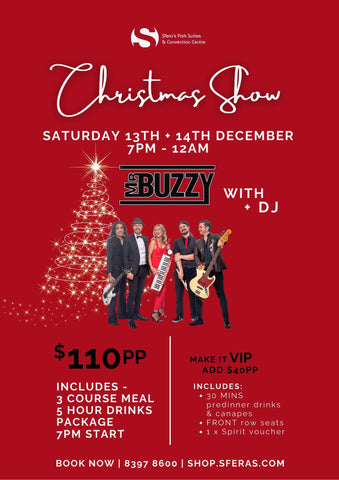 Christmas Show Mr Buzzy - 13th & 14th December