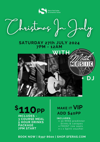 Christmas in July - Saturday 27th July 2024
