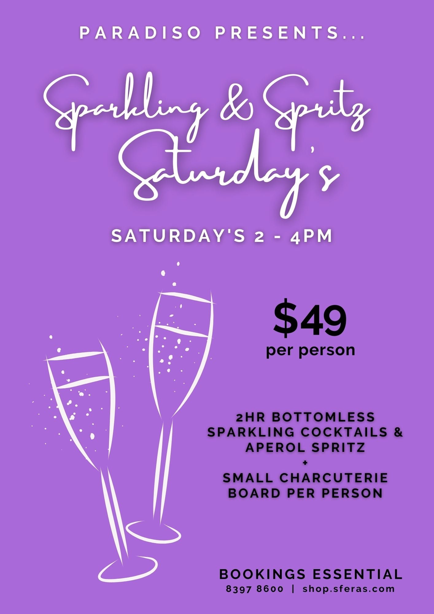 Sparkling & Spritz Saturday's
