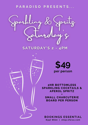 Sparkling & Spritz Saturday's
