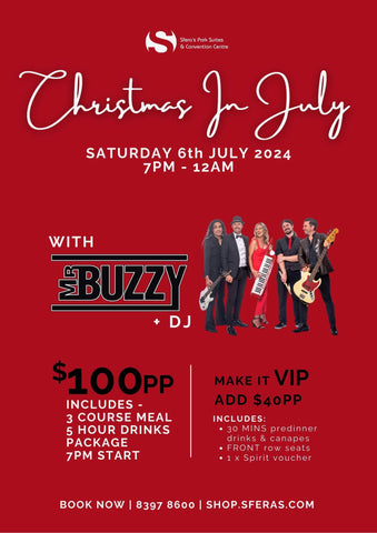 Christmas in July - Saturday 6th July 2024